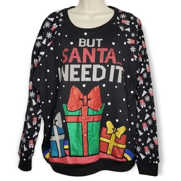 But‎ Santa I Need It Sweatshirt - Picture 2 of 12